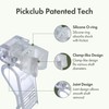 Pickclub 1PCS Golf Club Holder Club Organizer Durable Polycarbonate Clips