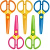 LOVESTOWN Kids Scissors, 5PCS Blunt Tip Toddlers Training Safety Scissor,