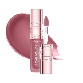 L'Oreal Paris, Tinta Sérum Para Labios Hyaluron Tint, Tono 217 Smokey Mauve, Para Hidratación Instantánea, Color Duradero Y Sensación Ligera