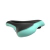 VELO SL-OTR-M006 RACER SADDLE LIMITED OIL SLICK RAIL BLACK/CELESTE