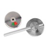 Privacy Indicator Door Lock Vacant Engaged Indicating Lock for Public
