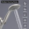 Briout Shower Head with Handheld, 5-Settings Showerhead High Pressure Powerful