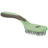 Weaver Leather MANE & TAIL BRUSH, GRAY/PINK