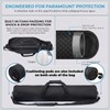 TEREBENTO Padded Tripod Carrying Case, Heavy Duty Tripod Bag with
