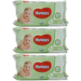 Natural Care Baby Wipes, Sensitive, 3 packs of 56 (168 ct)