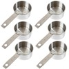 6 pcs 1 Cup Measuring Cup, Stainless Steel Measuring Cups,