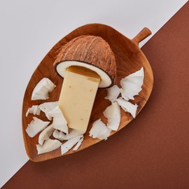 Bodhi® Natural Soap Coconut 100 g with Plant Extracts and Coconut Oil, for Dry Skin, Handmade/Organic & Vegan