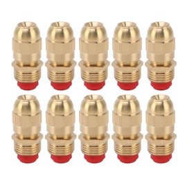 10Pcs G1/2 Male Thread Sprinkler Nozzle Garden Irrigation Water Spray Head Adjustable Watering Sprayer Nozzle Small Body