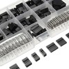 620-Piece 2.54 mm Dupont Connector Set, Pitch 1 2 3