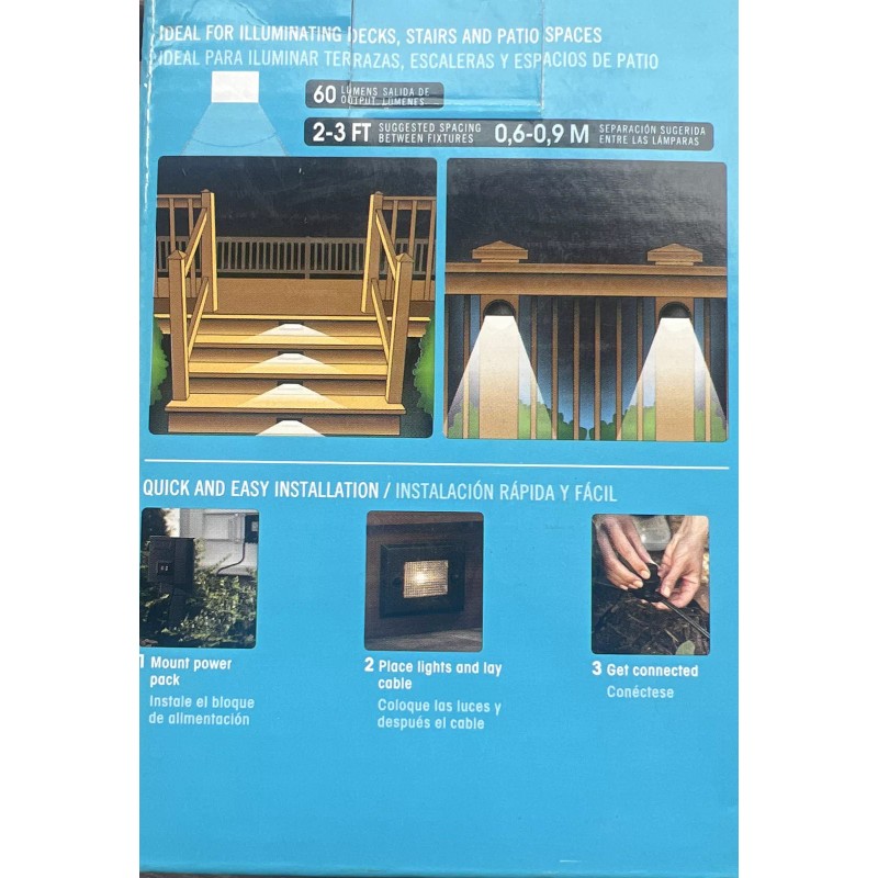Portfolio 7-Watt Oil-Rubbed Bronze Low Voltage Halogen Outdoor Step Deck