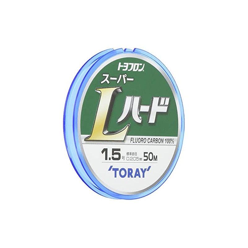 Toray Line Toyofuron Super L Hard No. 1.5 16.4 ft