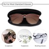 Sunglasses Case Ultra Light Neoprene Zipper Eyeglass Soft Case with