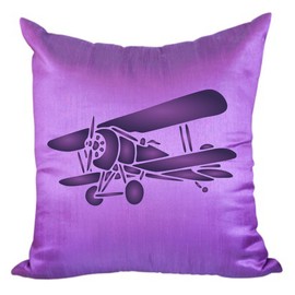 Vintage Plane Stencil, 33 x 20.32 cm (L) - Biplane Aeroplane Aircraft Stencils for Painting Template