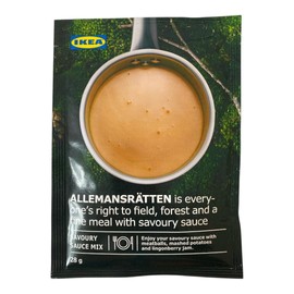 IKEA 703.543.09 ALLEMANSRÄTTEN 1.0 Oz. Mix for Swedish Meatball Cream Sauce; Mix with Spices Like Green Peppercorn, Herbs Like Thyme, or Your Favorite Mustard; Make Your Sauce More Exciting