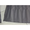 Dark Grey Pleated Truck Curtain Side Curtains 100cm W x