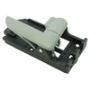 TRQ Passenger Side Interior Door Handle Gray Compatible with 2007-2009