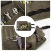 Canvas Roll up Tool Bag Tool Roll Up Pouch with
