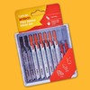 Amtech M1850 10 Piece mixed jigsaw blades with T-slot fitting