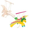 Baker Ross AT384 Unicorn Wooden Craft Set - 3 Pieces,