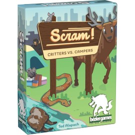 Scram! - A Terrific Card Game for Fast-Paced Fun! Great card game for kids and The whole family