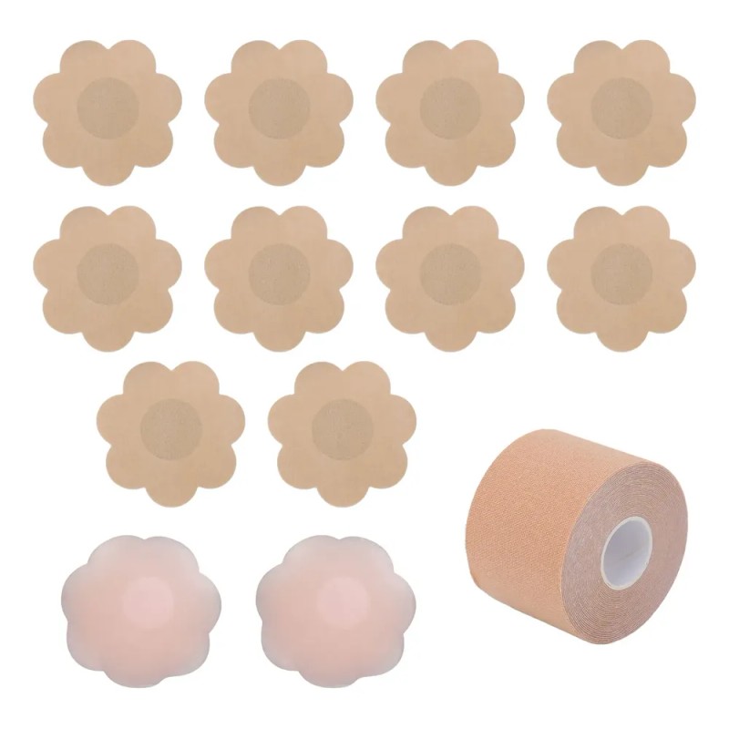 Set De Cinta Elástica Para Levantamiento De Senos, Transpira
