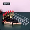 MOSIKER Lipstick Case, Acrylic Lip Stand, 12 Pieces, Clear, Cosmetics