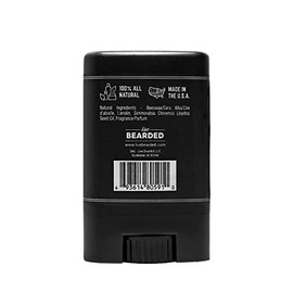 Live Bearded Barra De Cera Para Bigote, 10 G - Hecha En Ee. Uu. Con Ingredientes Totalmente Naturales - Fijación Media Para Estilizar Bigote Y Barba |