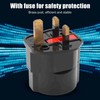 4PCS to Conversion Plug Grounding 2 Pin to 3 Pin