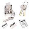 Naissian Cabinet Locks with Keys, Home Desk Lock for Drawer