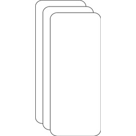 Blank White Bookmarks - 24 Pack for DIY, Create Your Own Bookmarks, Reading, Kids’ School Craft Projects, Teacher Tools and More