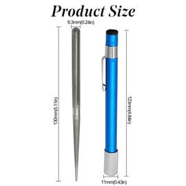 FYHJNC Glass and Crystal Saver File, Diamond Sharpener, Blue