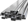 Rebower Single Hole Square Aluminium Extrusion End Cap [for Aluminium