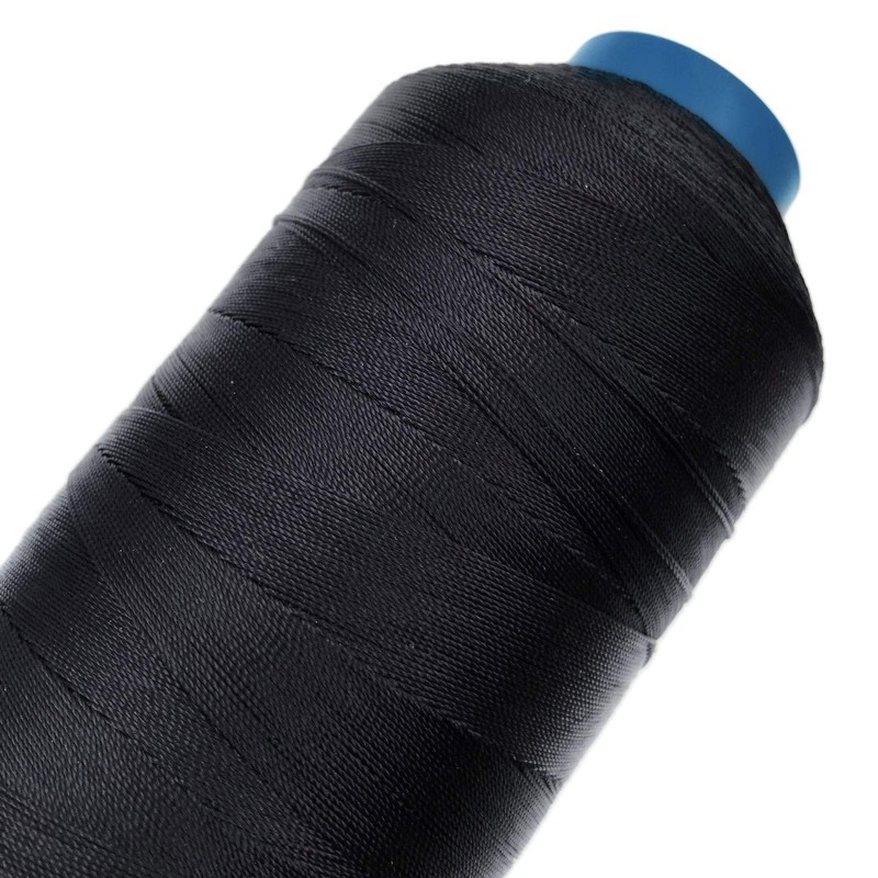 JZK 1500 Yard T70 69# Black Strong Durable Bonded Nylon