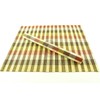 Handmade Bamboo Placemats, Pack Of 4 Bamboo Wood Table Mats,