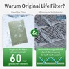 Original Life Washable Replacement Filter for Levoit LV-H126 Air Purifier,