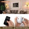 BLUEYE Rechargeable Battery Operated Light Bulb,2Packs,300LM,40W Equivalent,E26 Detachable Charging(E12 available),4