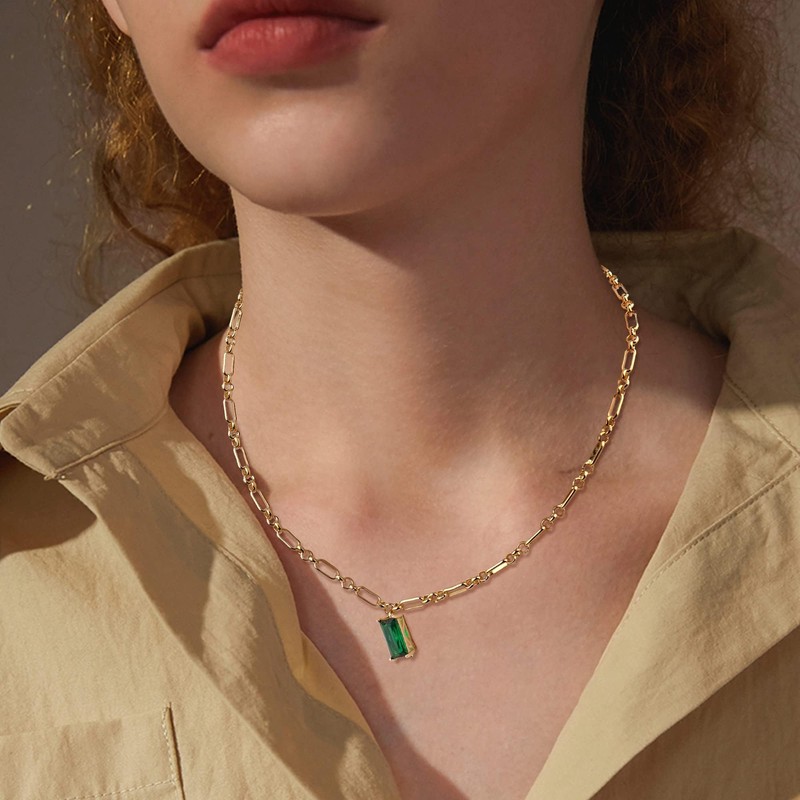 ZELORES Layered Choker Necklaces For Women 14k Gold Plated Dainty