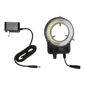 Microscope Ring Light 52 LED Beads Adjustable Easy Mounting Ring Light for Stereo Microscope  100‑240V