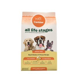 Canidae All Life Stages Real Chicken & Potato Recipe – High Protein and Grain-Free Premium Dry Dog Food for All Ages, Breeds, and Sizes– 24 lbs.