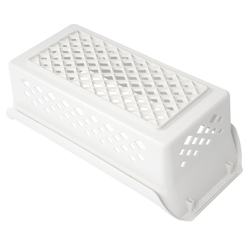 HECASA 2 Pcs 5304512718 Universal White Storage Basket for Frigidaire
