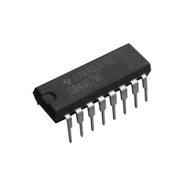 Circuito Integrado Chip IC CD4017BE Contador Divisor CD4017 (3 Piezas)