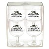 Santa Barbara Design Studio Unbreakable Holiday Wine Glasses Sipping Pretty