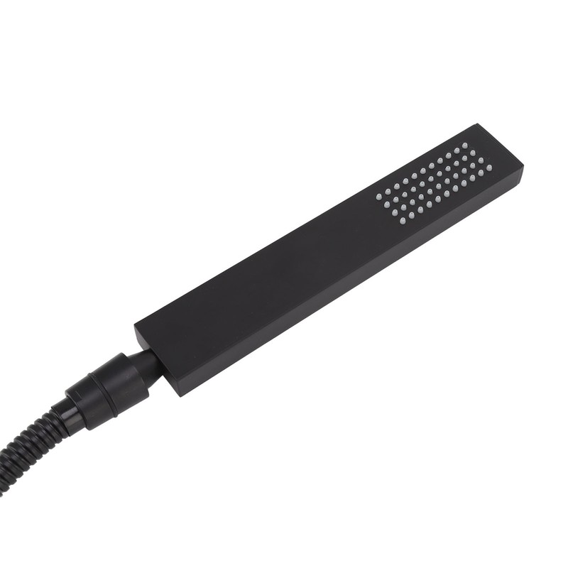 Wall Mounted Shower Set Black High Pressure Shower Head with