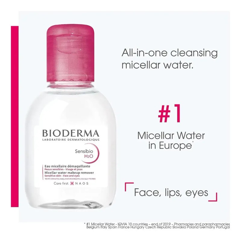 Bioderma Sensibio H2o Agua Micelar Desmaquillante 100 Ml