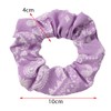 Scrunchie Lilac Paisley Scarf Hair Band Elastic Ponytail Tie Soft