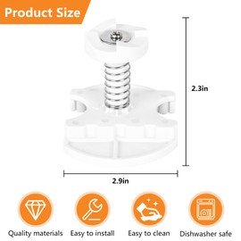 Ice Cream Maker Parts Compatible with Kitchen Aid Stand Mixer, Ice Cream Drive Attachment, Drive Assembly Replacement Compatible with Kitchen Aid