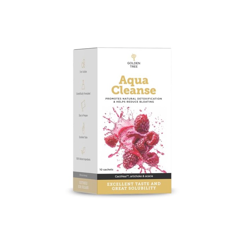 Golden Tree Aqua Cleanse – Detox-Drink mit Artischockenblattextrakt mit 2,5%
