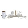 B&P Lamp® Prewired Bottle Lamp Kit with Brass Plated Socket