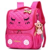 Waterproof Cute Cat School Backpacks for Girls Cute Kids Book