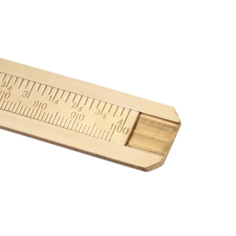 FTVOGUE Vernier Calliper Brass Calliper Ruler Measuring Tool Mini Pocket